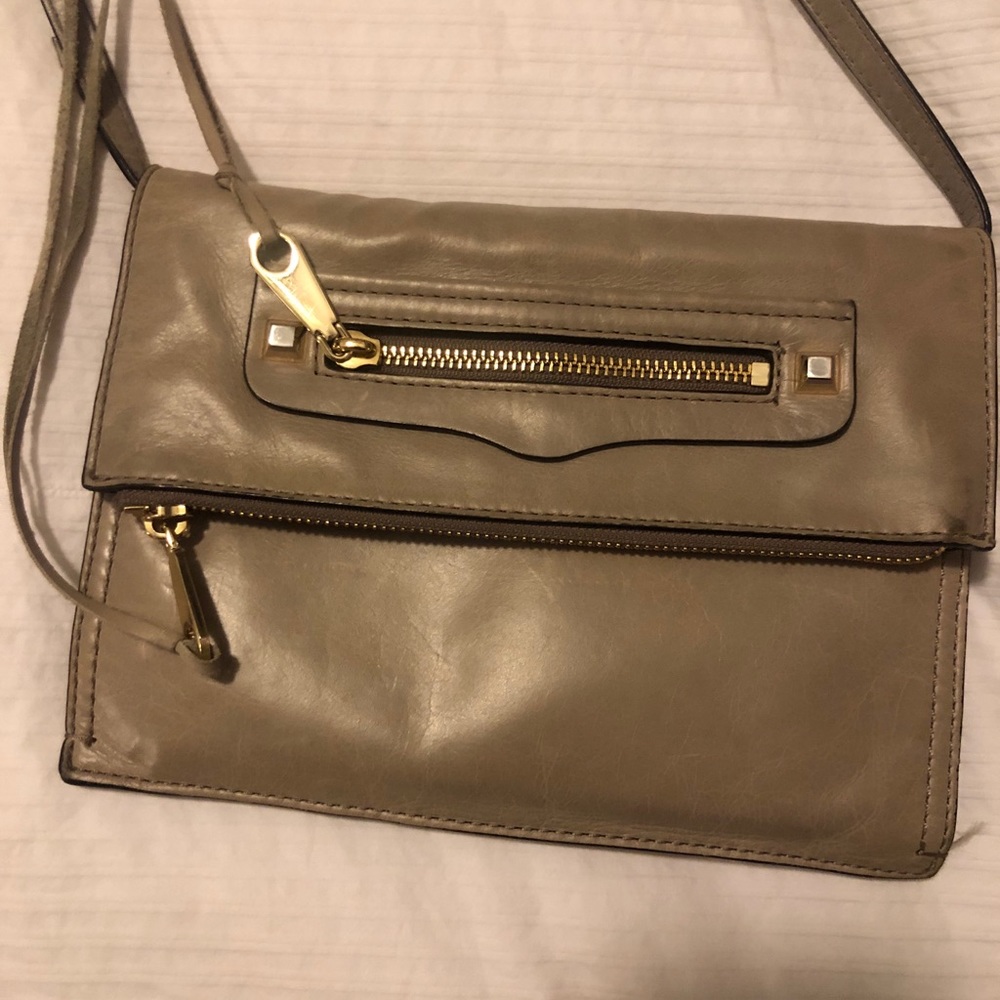 Taupe leather Rebecca MINKOFF!!